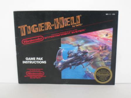 Tiger-Heli - NES Manual